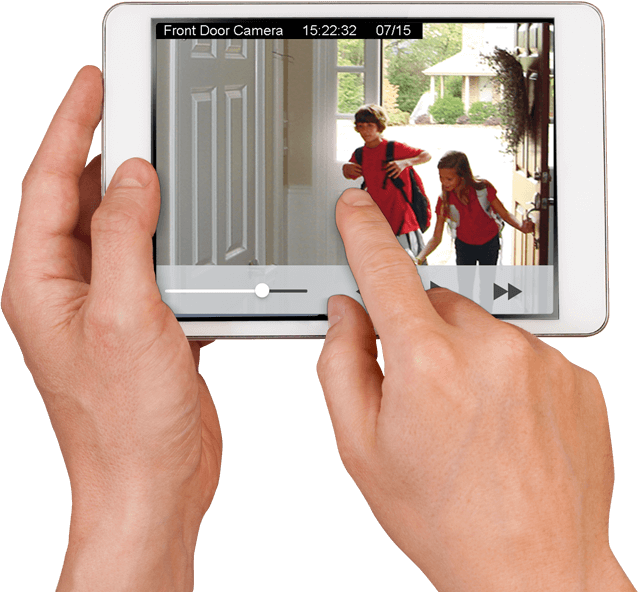 Access your security system from anywhere