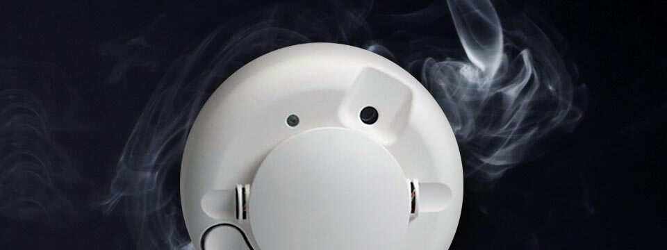 A smoke detector